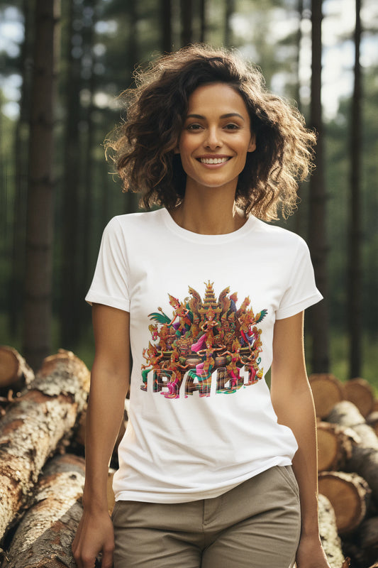 Bali Vibes Women Crew Neck T-shirt